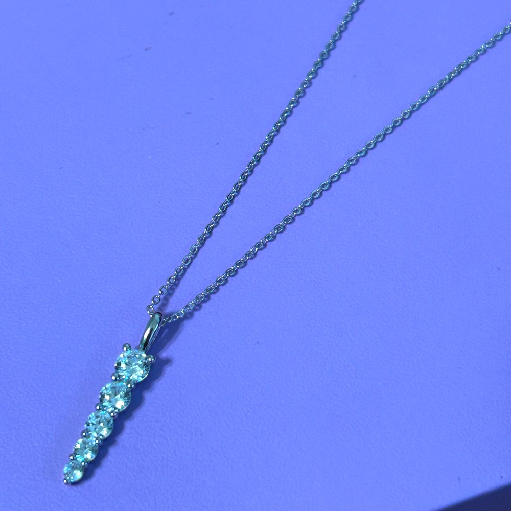NEW Oh She Fancy 5 drop Necklace - Silver